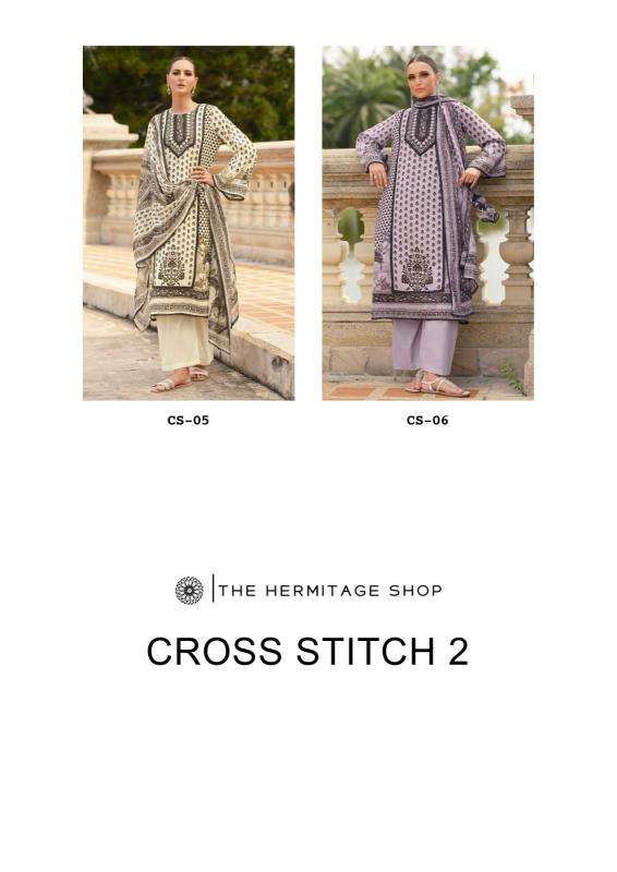 Karma the hermitage shop cross stitch vol 2 Dress material wholesalers in Kolkata