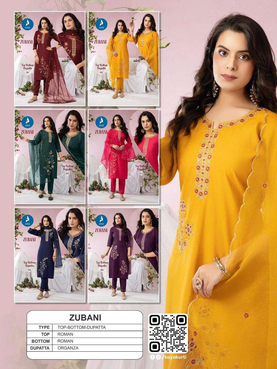Kaya zubani Kurti supplier in Jaipur