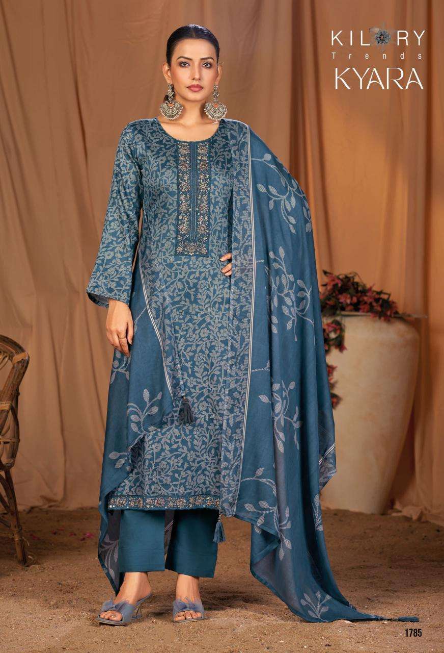 Kilory trends kyara Ladies dress material wholesalers in Delhi