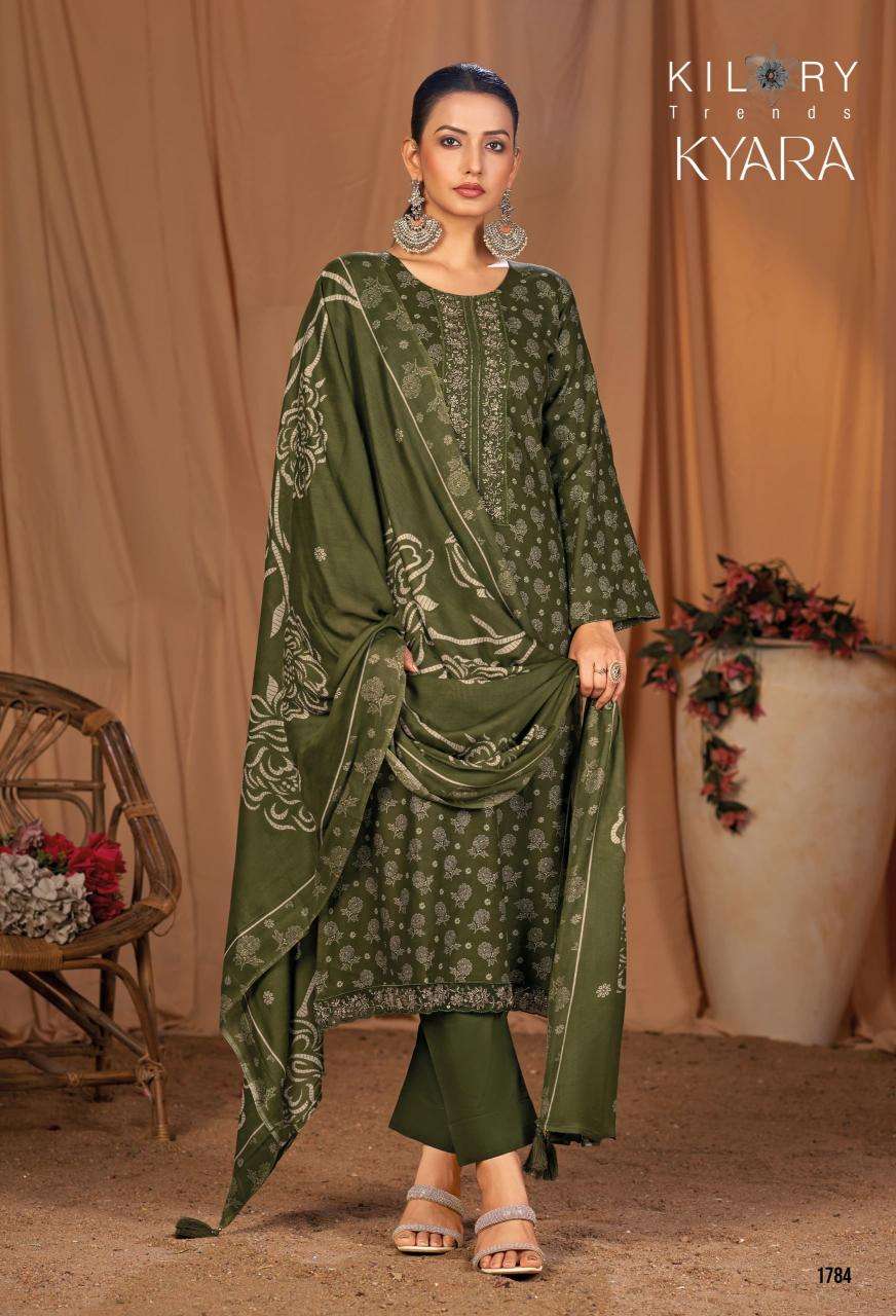 Kilory trends kyara Ladies dress material wholesalers in Delhi