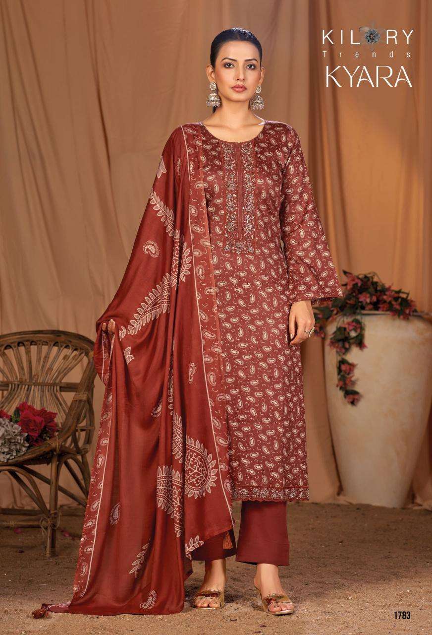 Kilory trends kyara Ladies dress material wholesalers in Delhi