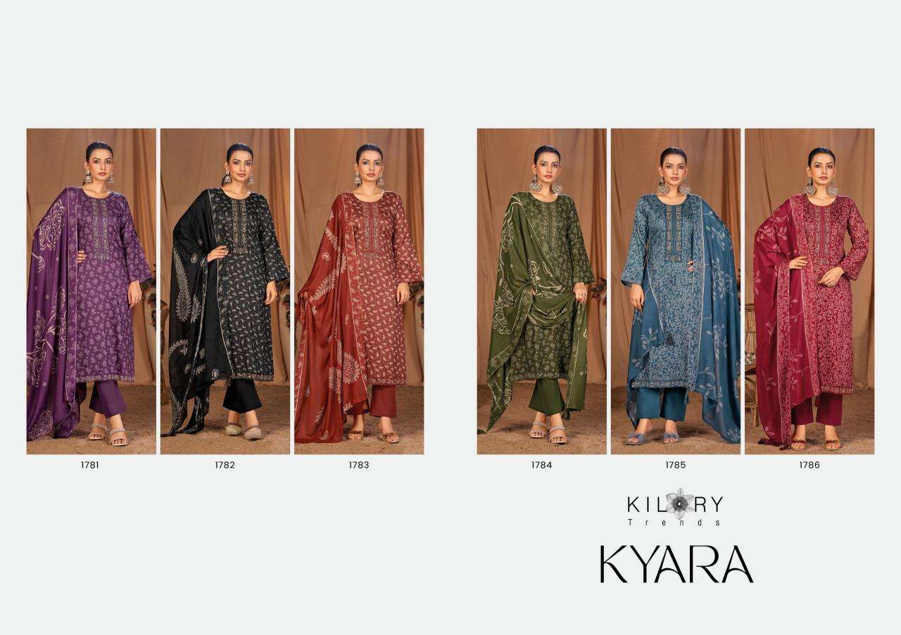 Kilory trends kyara Ladies dress material wholesalers in Delhi