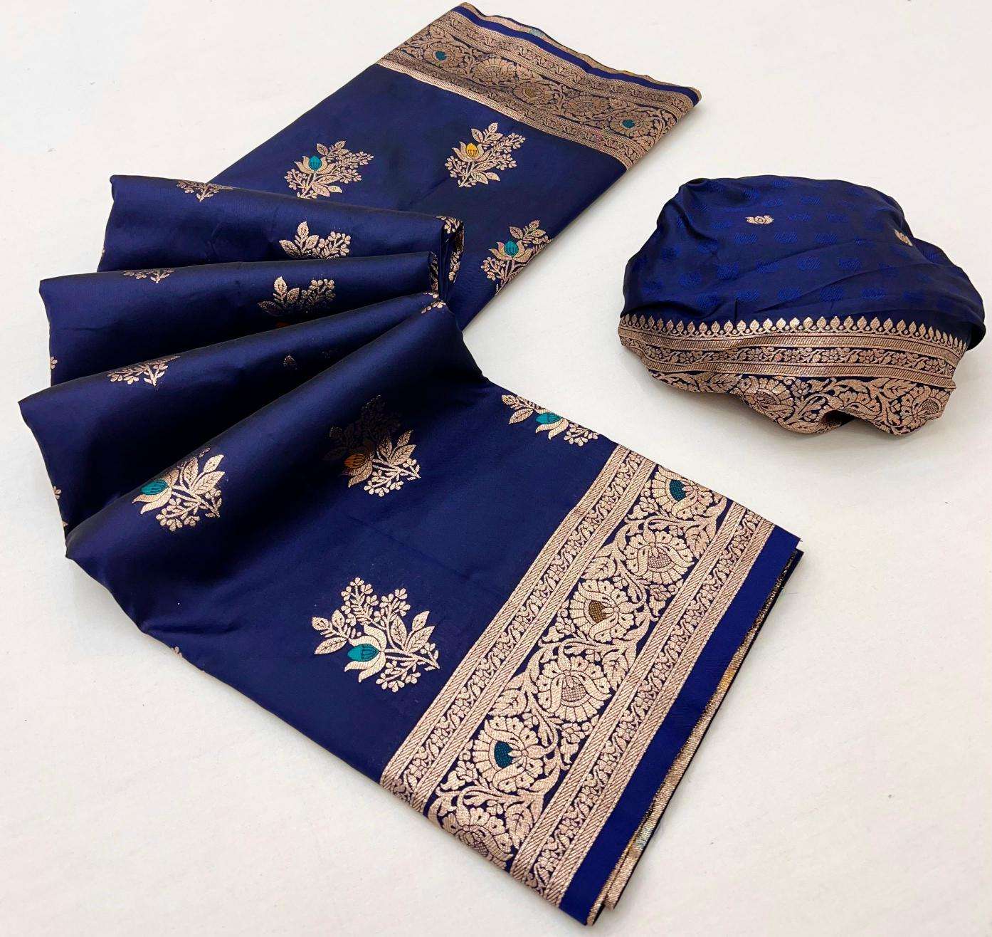Krishnavi festival special soft banarasi silk Designer saree wholesalers