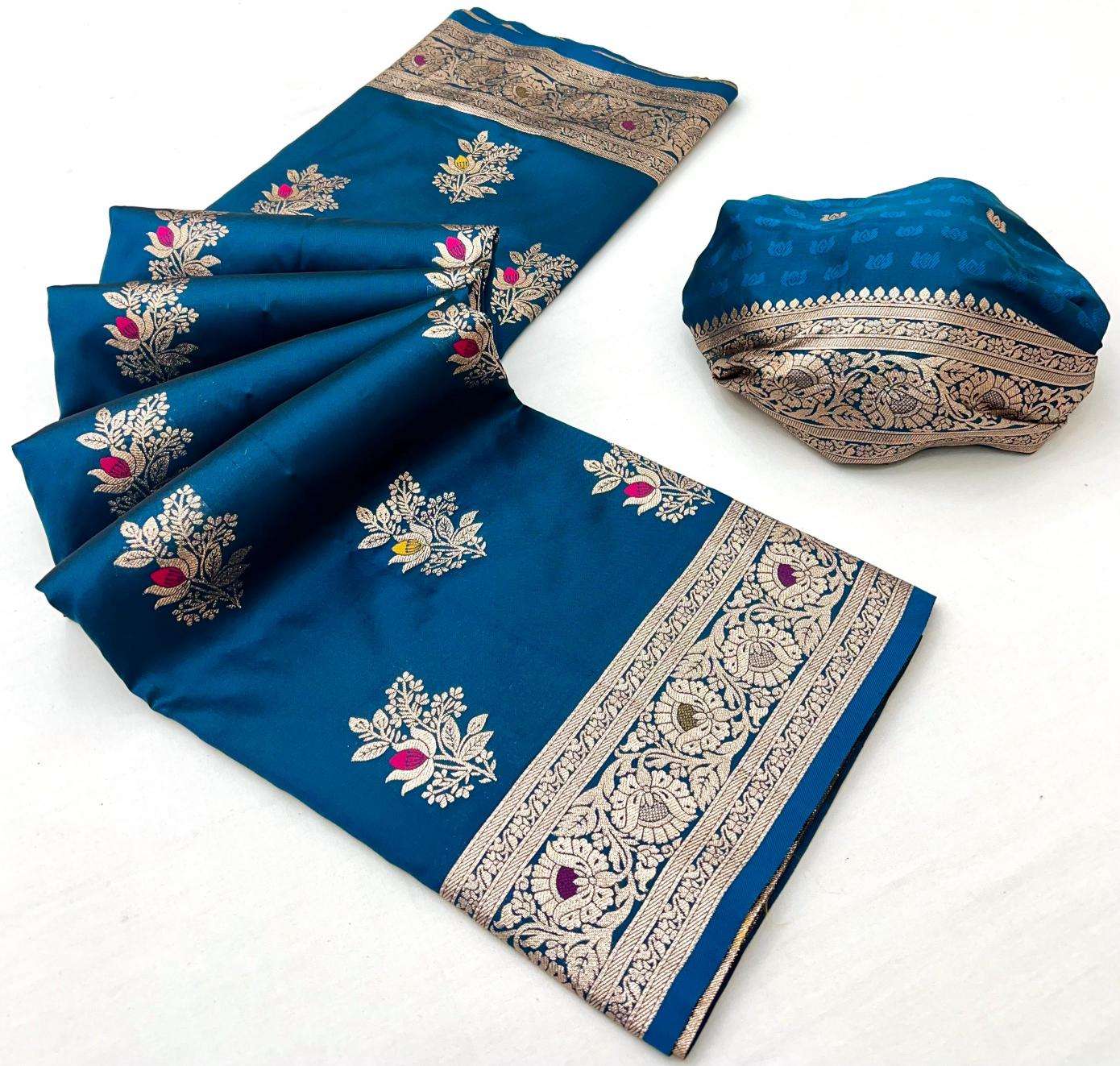 Krishnavi festival special soft banarasi silk Designer saree wholesalers