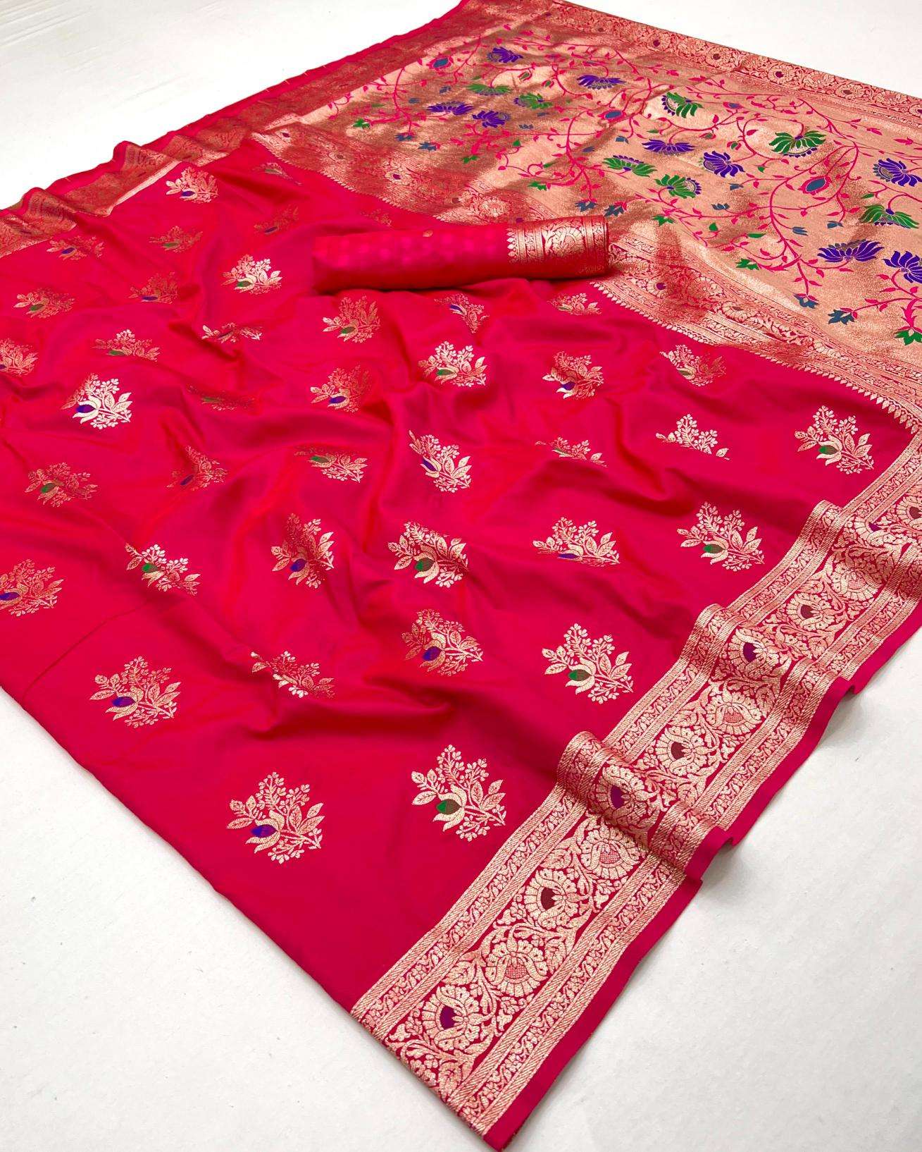 Krishnavi festival special soft banarasi silk Designer saree wholesalers