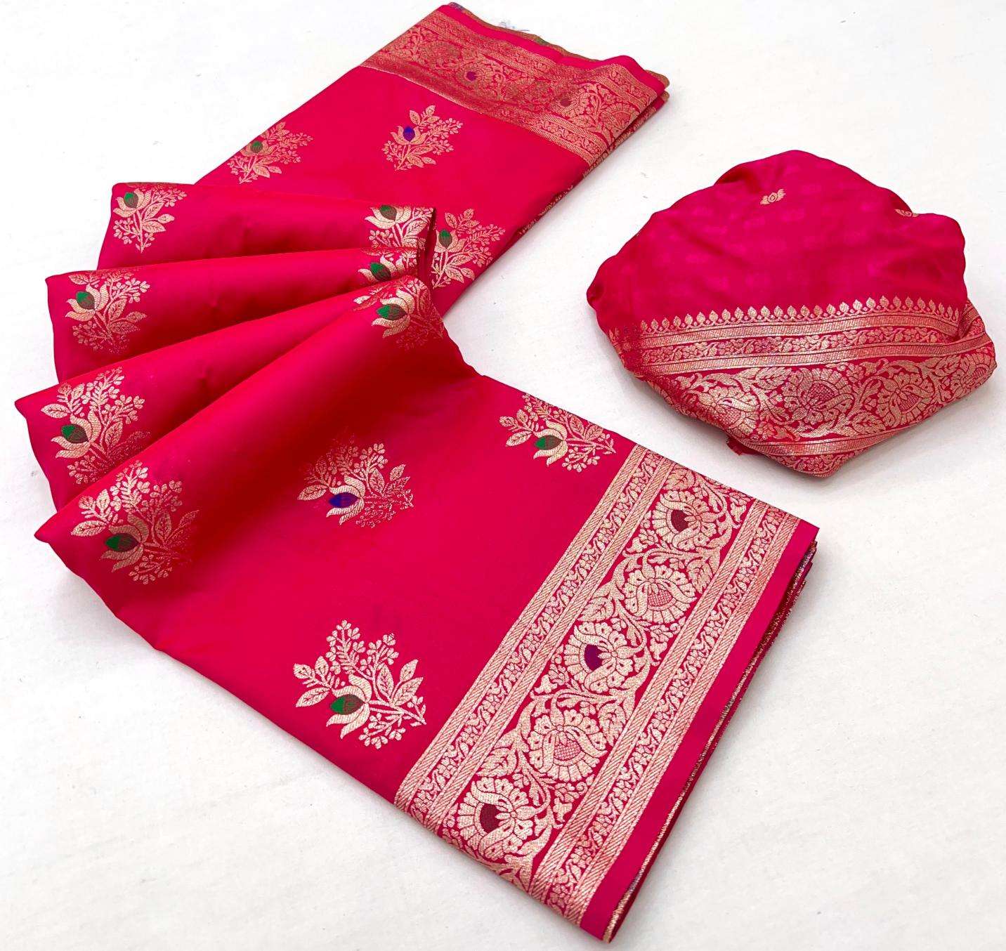 Krishnavi festival special soft banarasi silk Designer saree wholesalers
