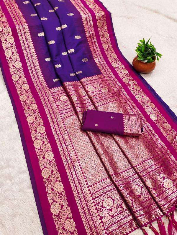 Krishnavi janmashtami special soft banarasi silk Indian saree manufacturers