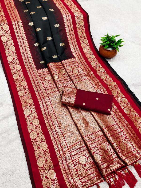 Krishnavi janmashtami special soft banarasi silk Indian saree manufacturers