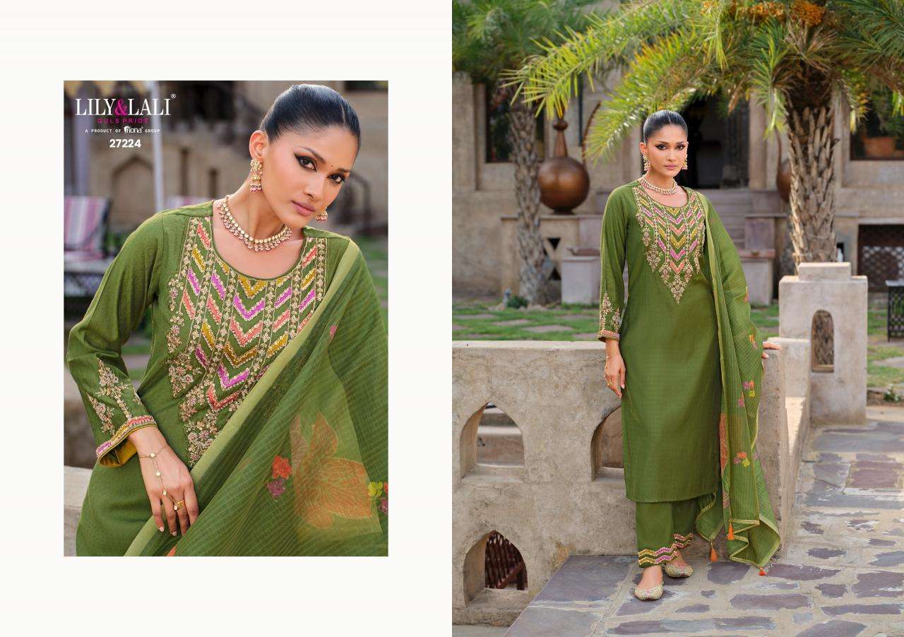 Lily & lali deepika silk 3 Designer kurtis wholesale in Delhi