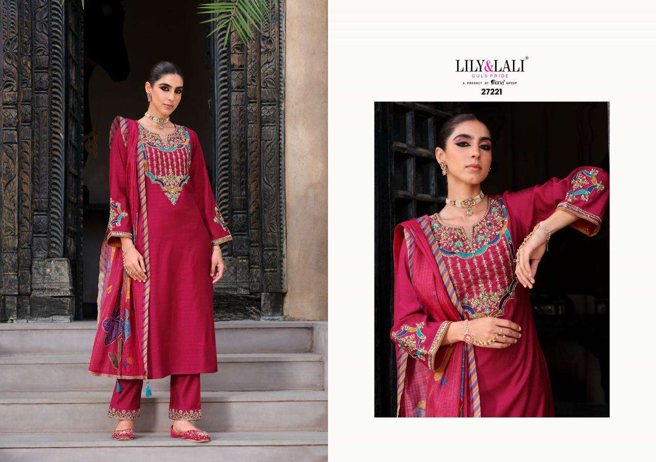 Lily & lali deepika silk 3 Designer kurtis wholesale in Delhi
