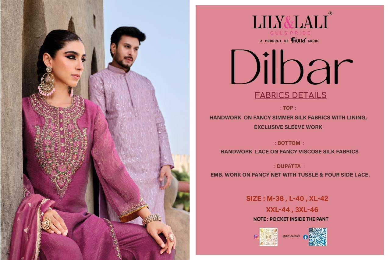 Lily & lali dilbar Affordable wholesale kurtis