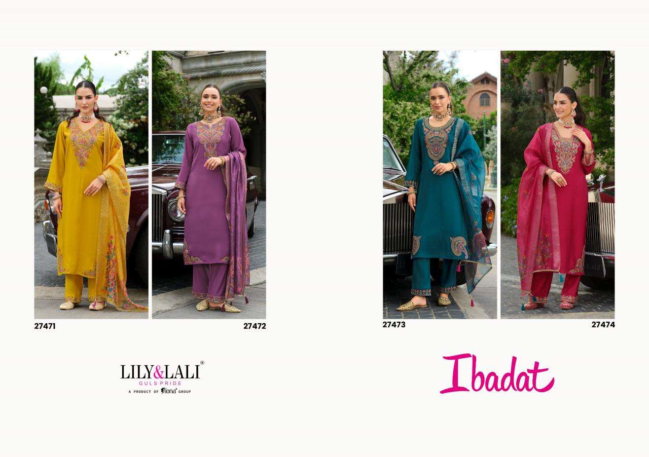 Lily & lali Ibadat 3 Latest kurti designs in Kolkata