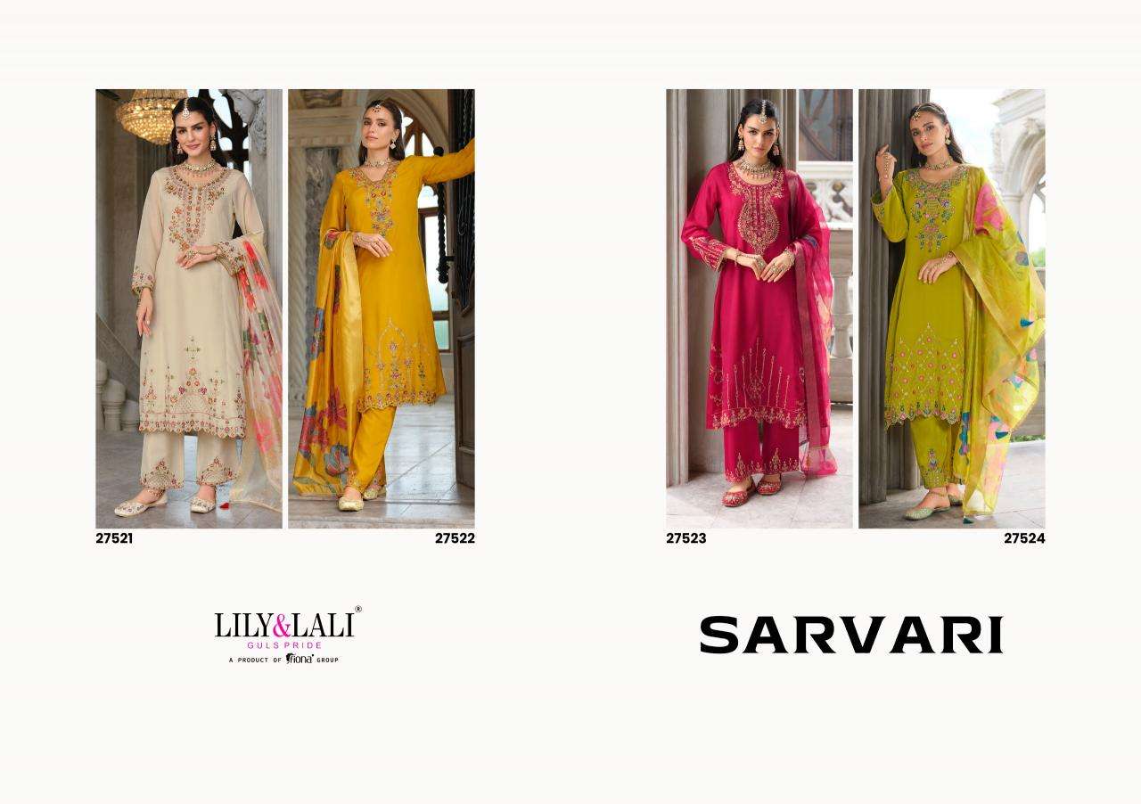 Lily & lali sarvari  Kurtis for wedding season