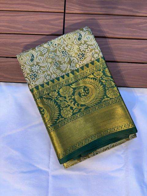 Malhar kanjivaram pattu silk Wholesale Saree Market in India