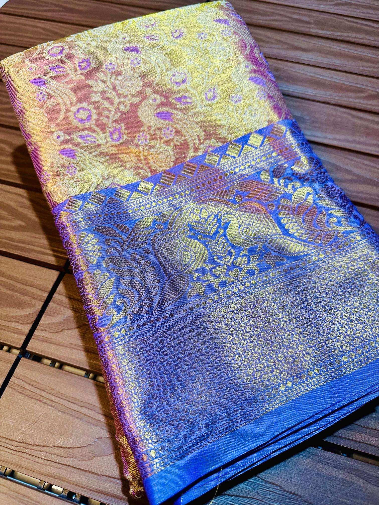Malhar kanjivaram pattu silk Wholesale Saree Market in India