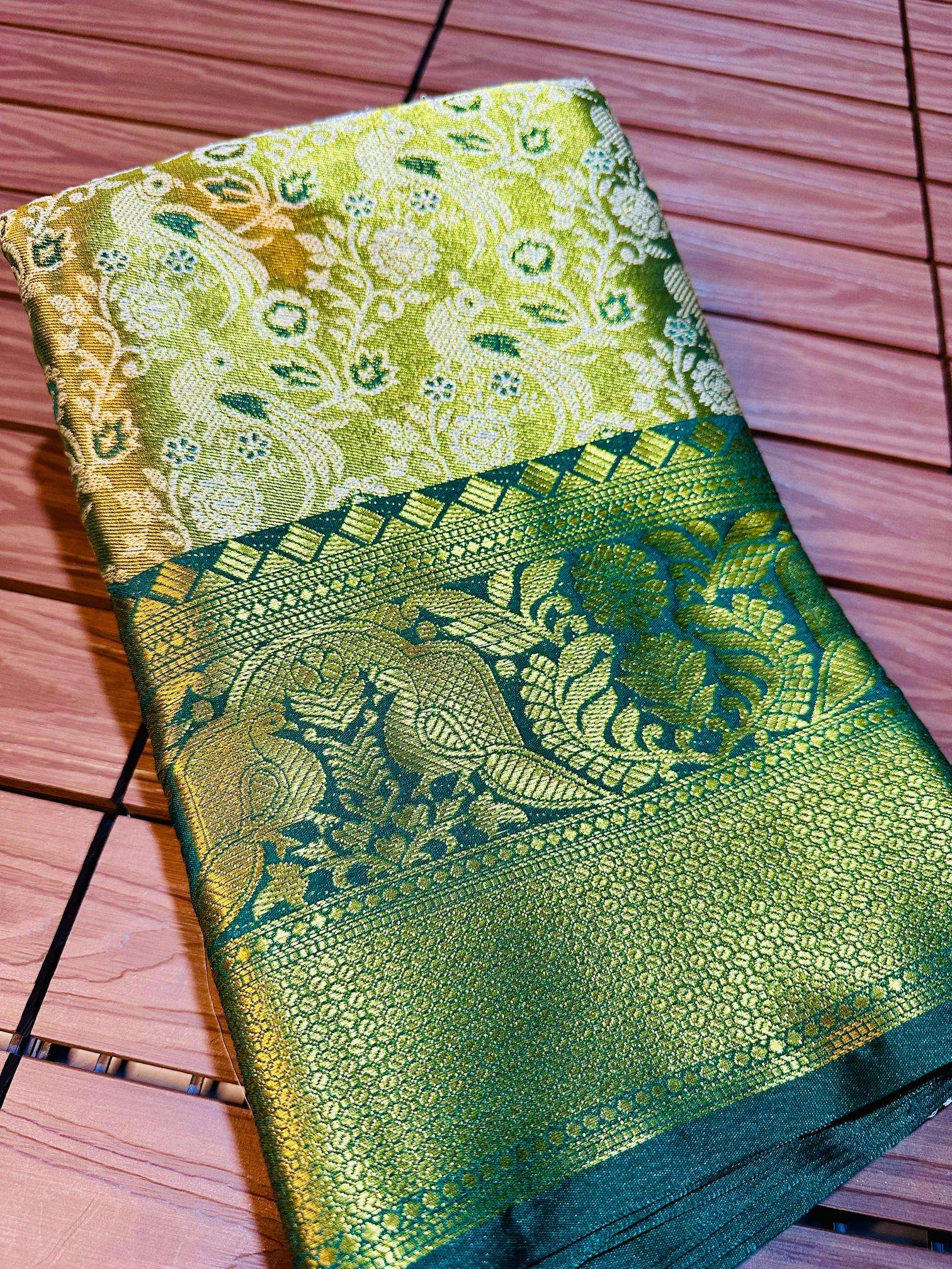 Malhar kanjivaram pattu silk Wholesale Saree Market in India