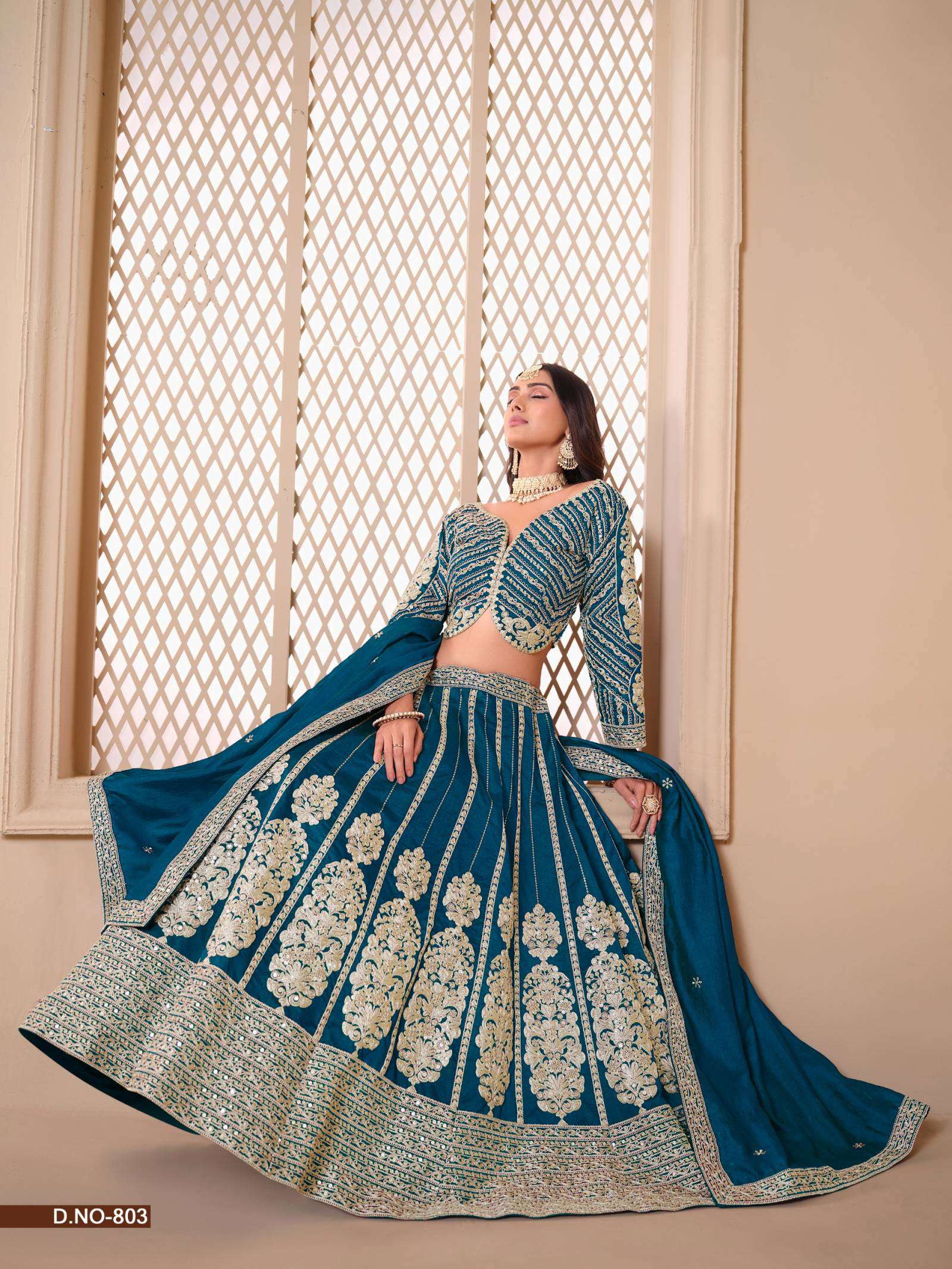 Mehvish Vol 8 Party wear Lehengha choli manufacturers in India