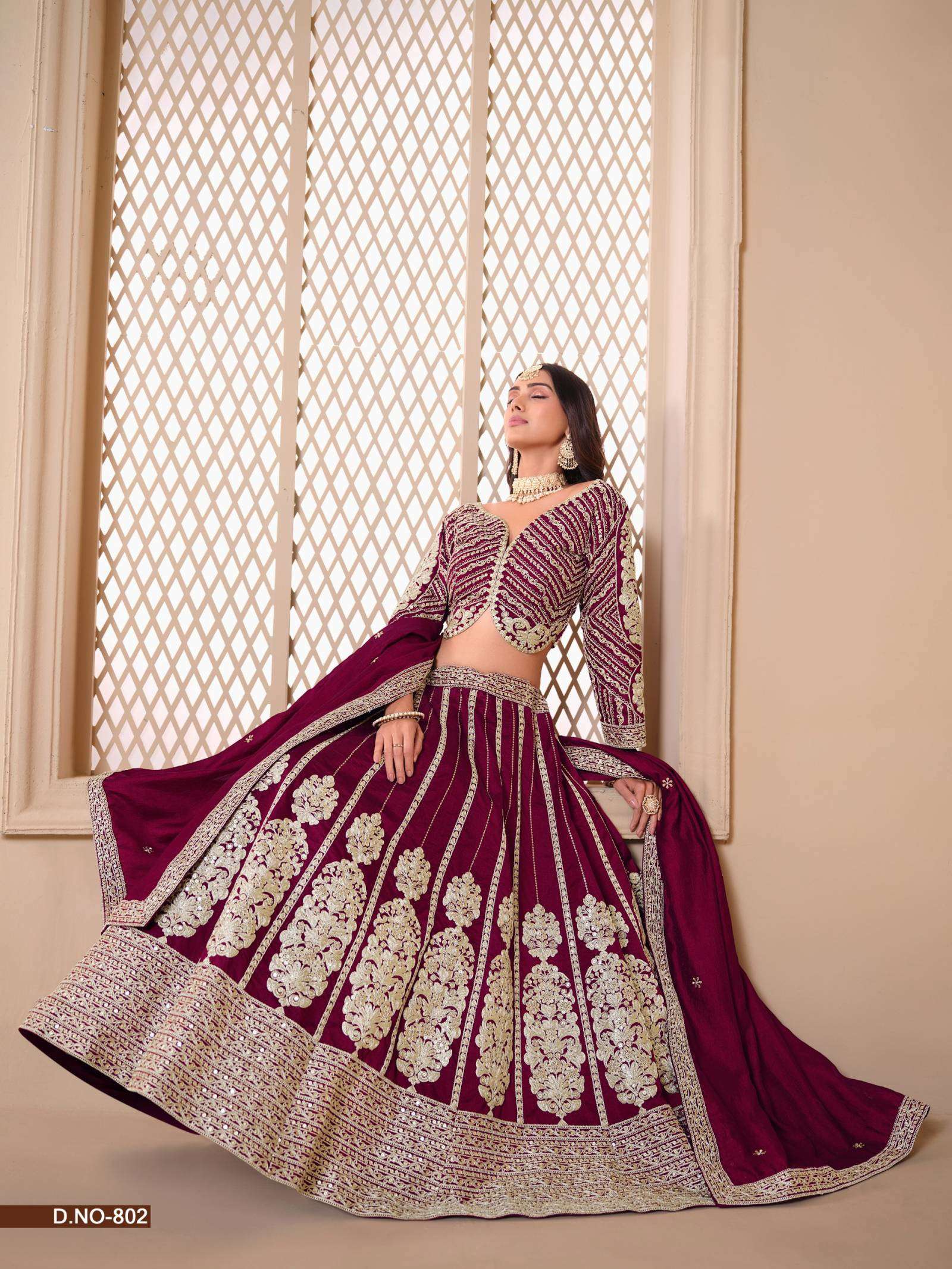Mehvish Vol 8 Party wear Lehengha choli manufacturers in India