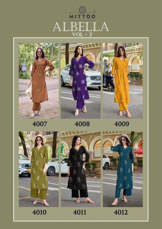 Mittoo albella vol 2 Kurti wholesalers in Kolkata