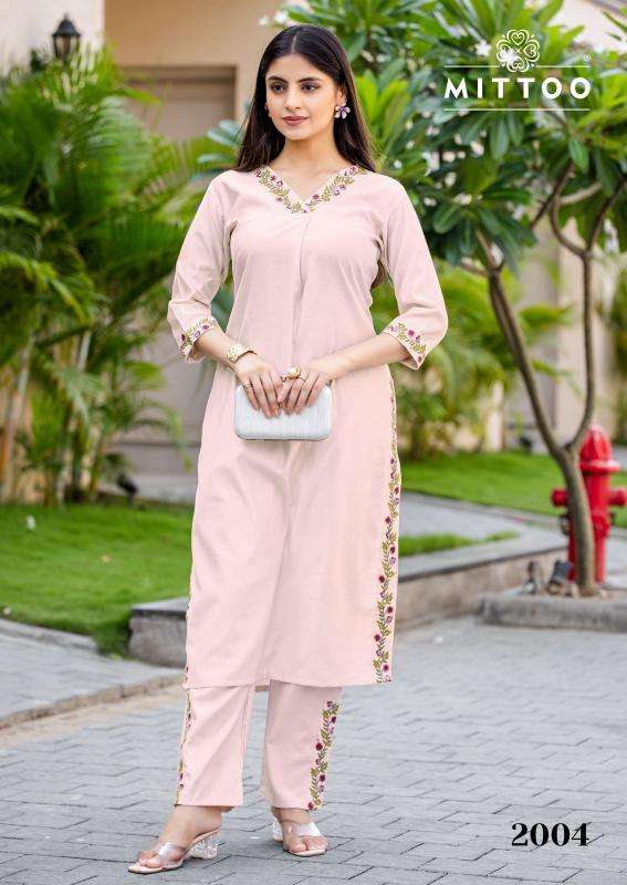 Mittoo ansuya coord set Surat wholesale kurti market
