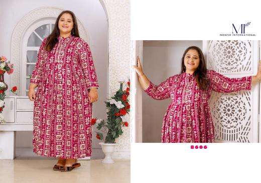 Moksh International big size vol 2 Designer Kurti wholesaler