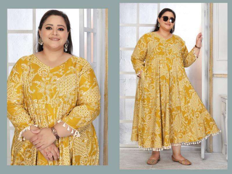Moksh International plus size color vol- 2 Kurti wholesalers in Hydrabad