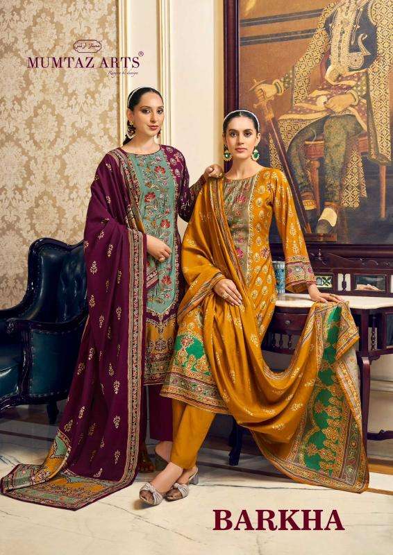 Mumtaz arts barkha Summer dress materials wholesale
