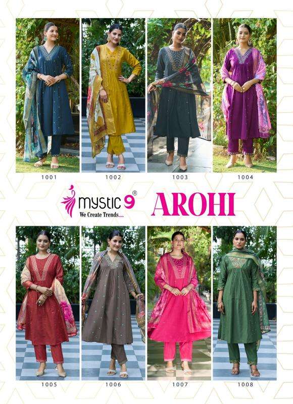 Mystic9 arohi vol 1 Wholesale kurti suppliers in Surat