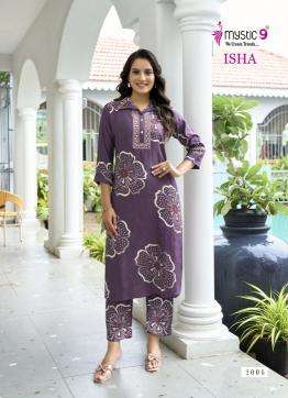 Mystic9 isha vol 2 Kurtis for boutique in Delhi