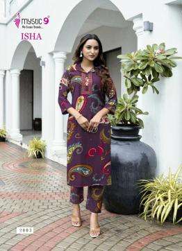 Mystic9 isha vol 2 Kurtis for boutique in Delhi