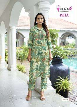 Mystic9 isha vol 2 Kurtis for boutique in Delhi