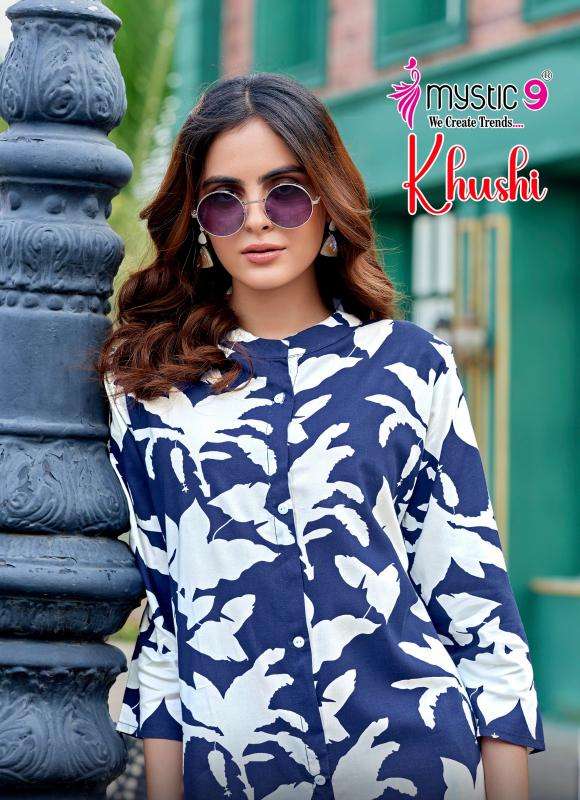 Mystic9 khushi vol 5 Kurti manufacturers in Kolkata