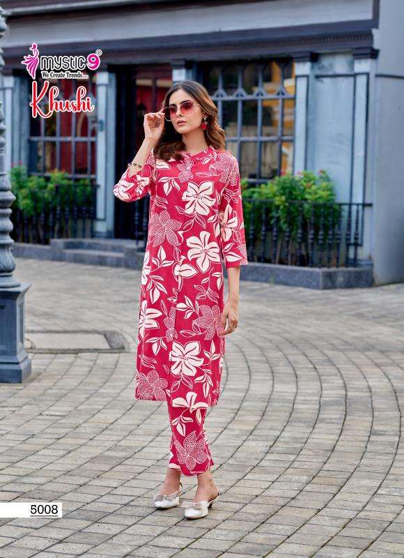 Mystic9 khushi vol 5 Kurti manufacturers in Kolkata