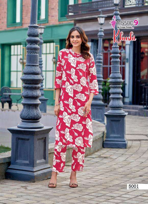 Mystic9 khushi vol 5 Kurti manufacturers in Kolkata