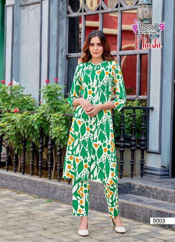Mystic9 khushi vol 5 Kurti manufacturers in Kolkata