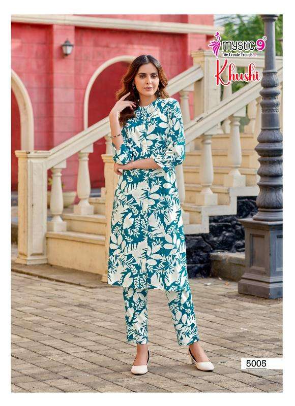 Mystic9 khushi vol 5 Kurti manufacturers in Kolkata