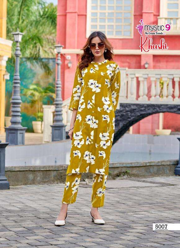 Mystic9 khushi vol-5 Kurti supplier wholesale market in Mumbai