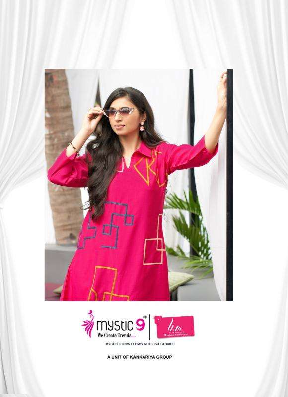 Mystic9 yamini vol 2 Kurti dealers in Kolkata