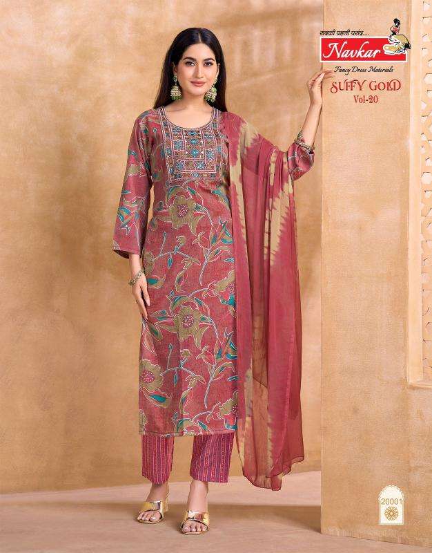Navkar suffy gold vol 20 Bulk Kurti supplier