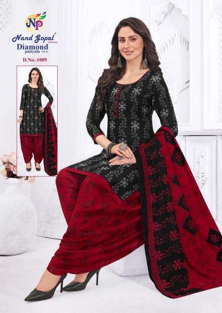 Ng diamond patiyala vol-1 Wholesale dress materials Bangalore