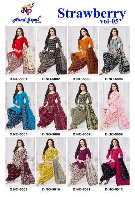 Ng strawberry vol-5 Bulk dress materials in Bangalore