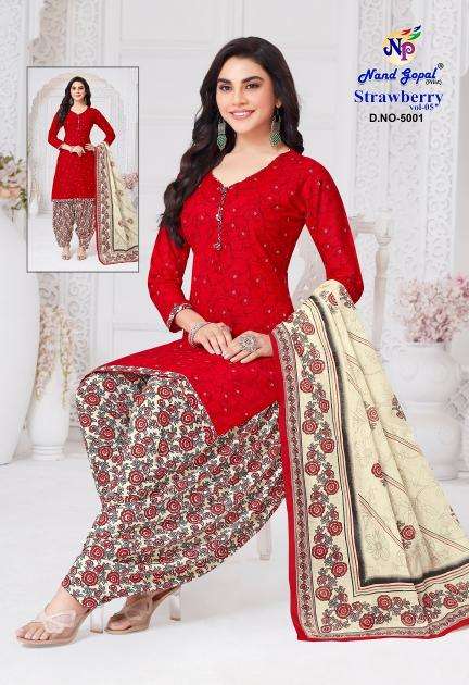Ng strawberry vol-5 Bulk dress materials in Bangalore