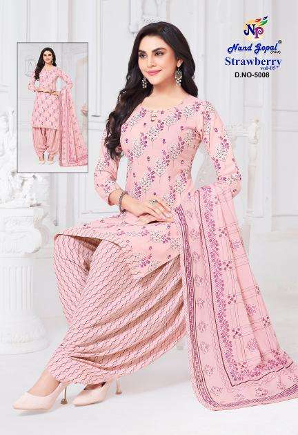 Ng strawberry vol-5 Bulk dress materials in Bangalore