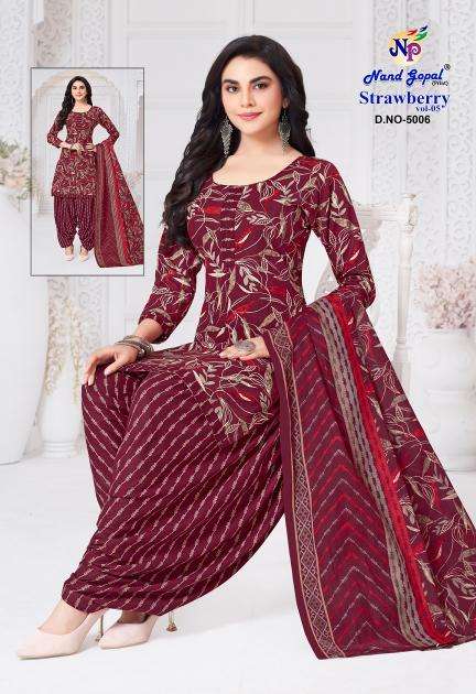 Ng strawberry vol-5 Bulk dress materials in Bangalore