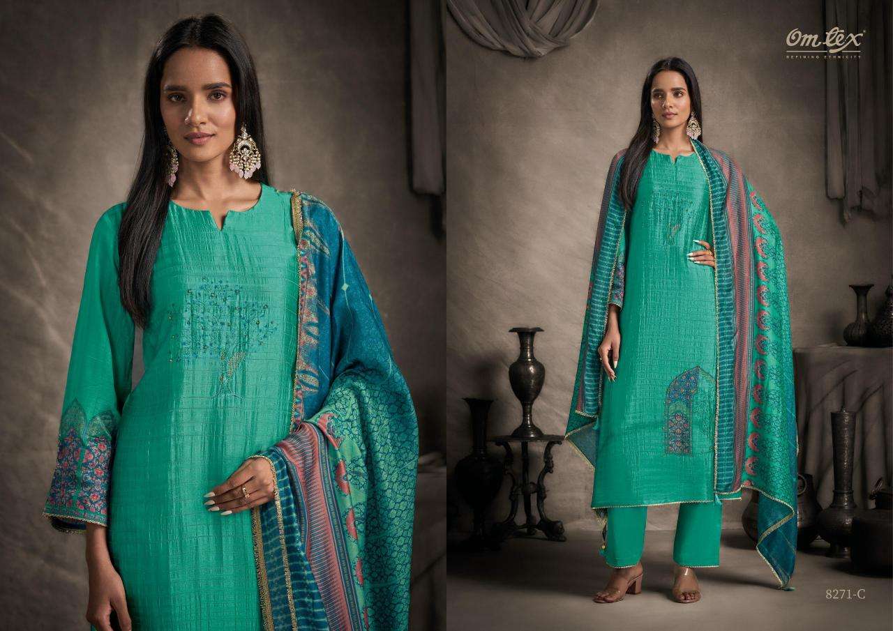Omtex mithila Wholesale dress materials manufacturers in Gujarat