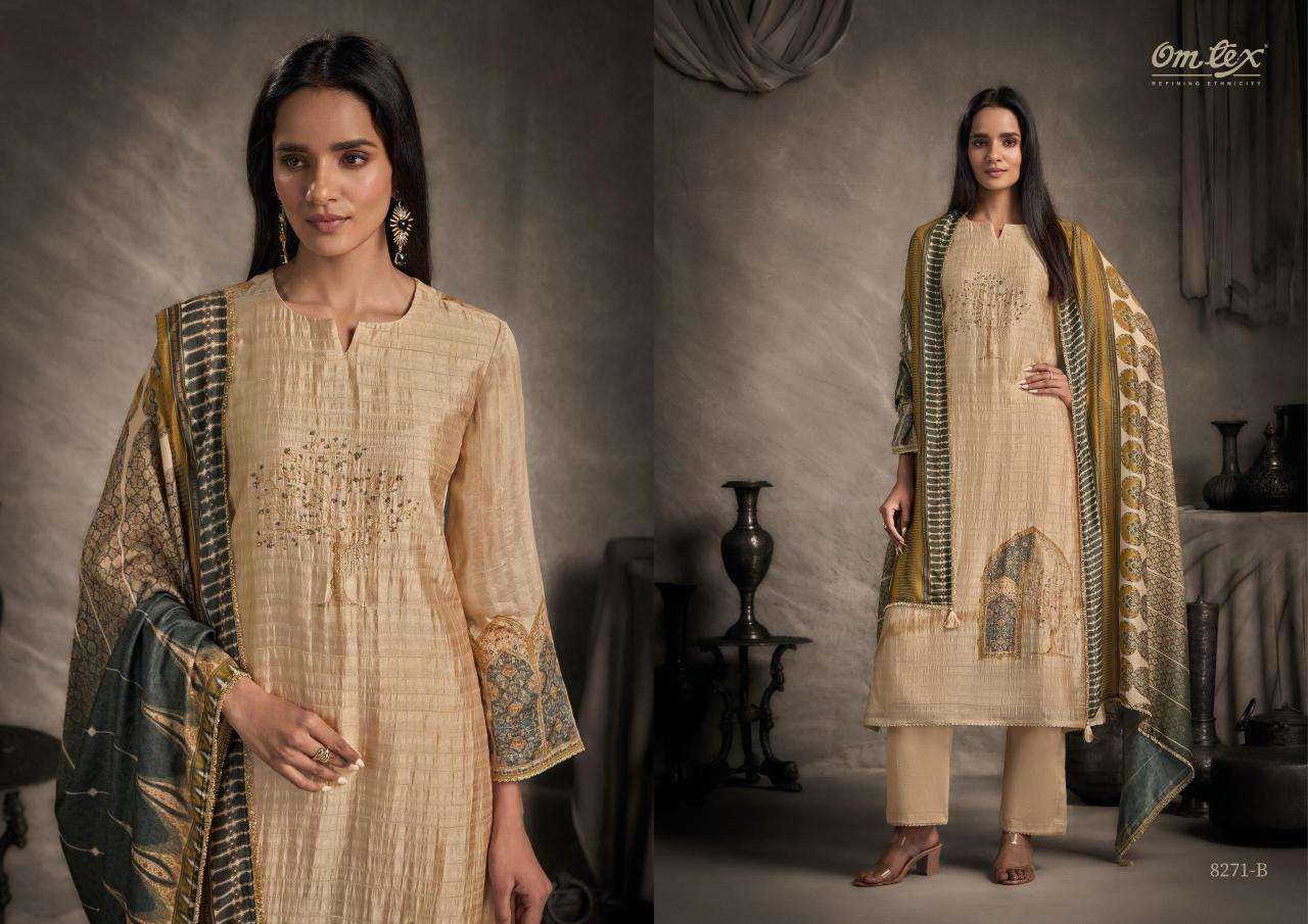 Omtex mithila Wholesale dress materials manufacturers in Gujarat