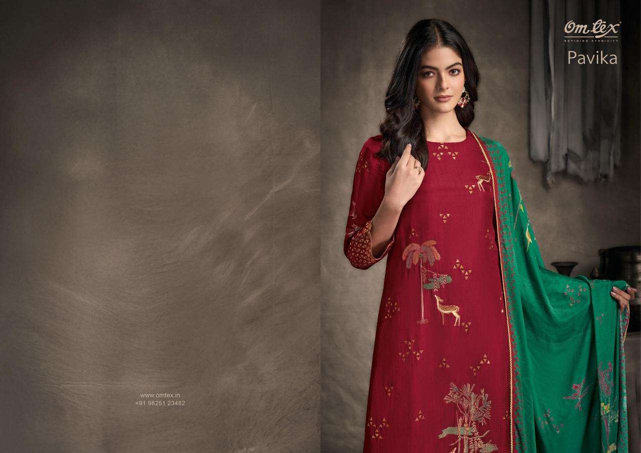 Omtex pavika Wholesale dress materials for boutiques