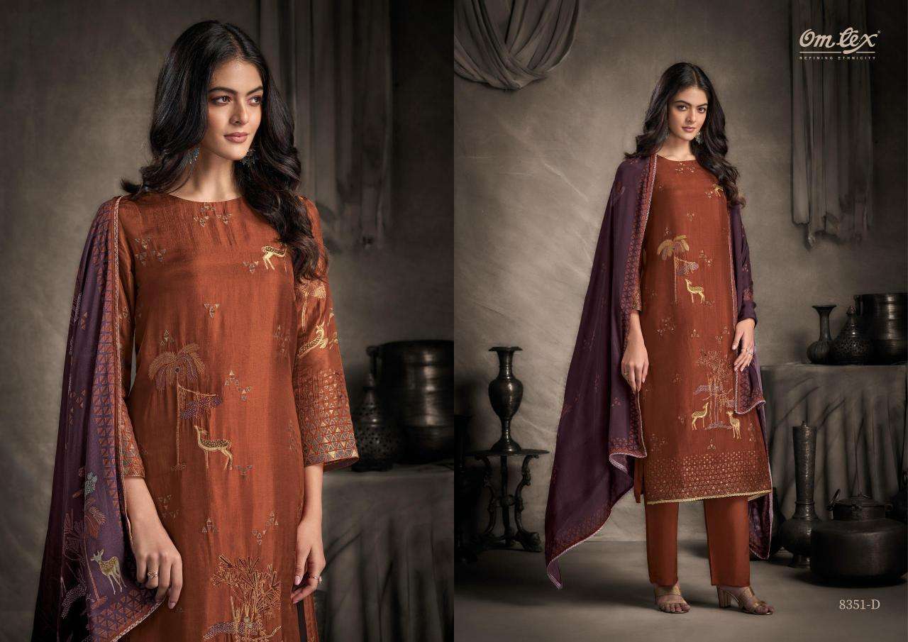 Omtex pavika Wholesale dress materials for boutiques