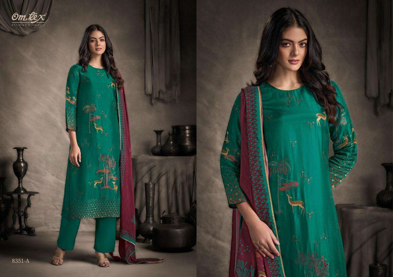Omtex pavika Wholesale dress materials for boutiques