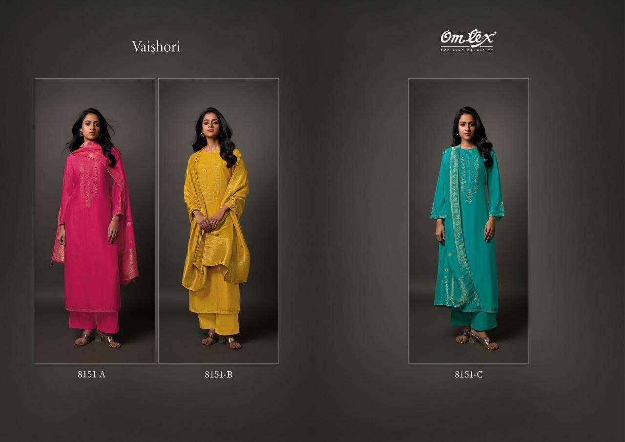 Omtex vaishori Bulk dress materials suppliers in Gujarat